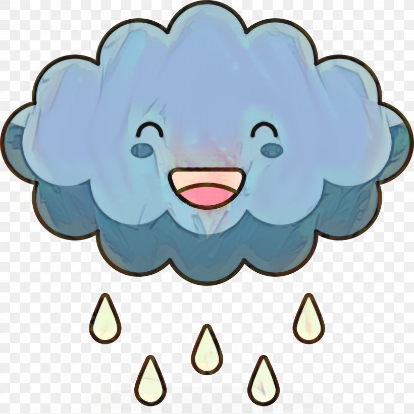 Clip Art Illustration Image Vector Graphics, PNG, 2942x2949px, Cloud, Cartoon, Emoji, Emoticon, Meteorological Phenomenon Download Free