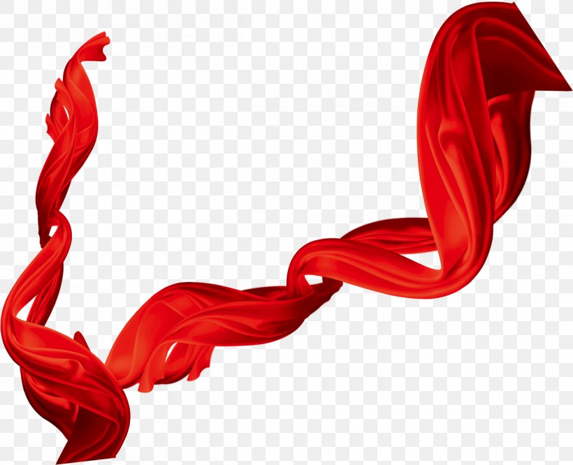 Ribbon Red, PNG, 1204x978px, Ribbon, Heart, Red, Satin, Silk Download Free