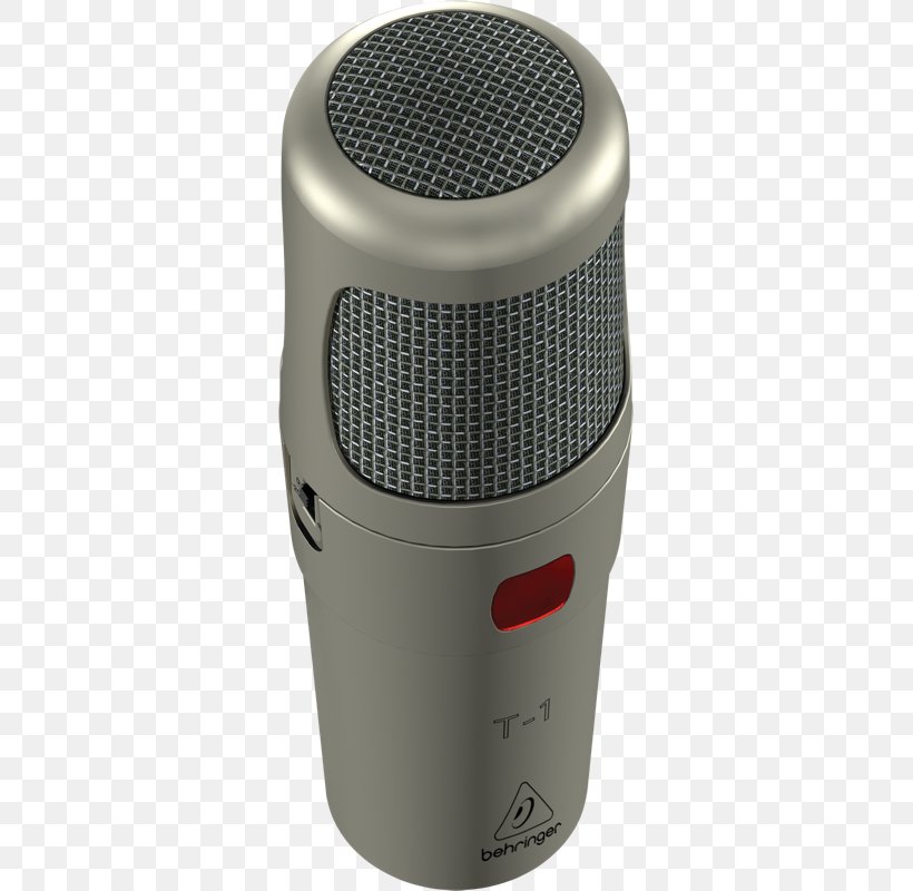 Behringer T-1 Studio Condenser Microphone Audio Condensatormicrofoon Behringer T-1 Studio Condenser Microphone, PNG, 319x800px, Microphone, Audio, Audio Equipment, Behringer, Capacitor Download Free