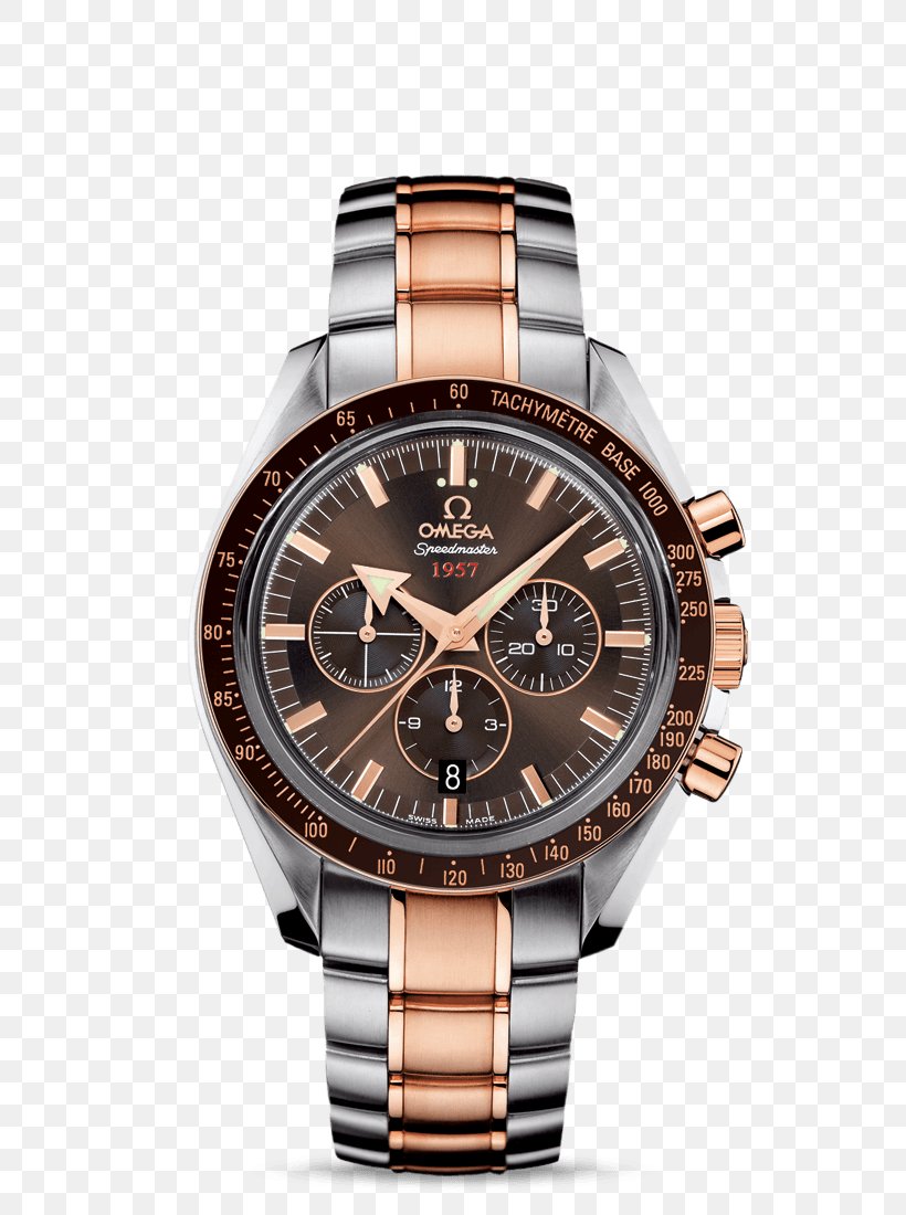 Omega Speedmaster Omega SA Le Sentier Watch Chronograph, PNG, 800x1100px, Omega Speedmaster, Automatic Watch, Brand, Brown, Chronograph Download Free
