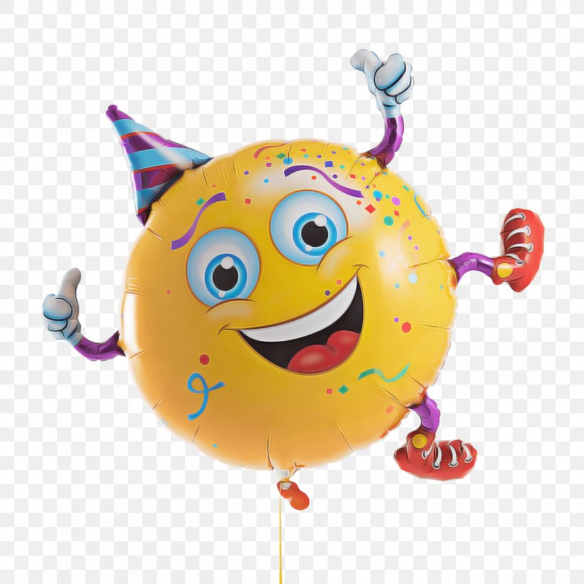 Party Emoji Face, PNG, 1400x1400px, Smiley, Animation, Baby Toys, Balloon,  Birthday Download Free