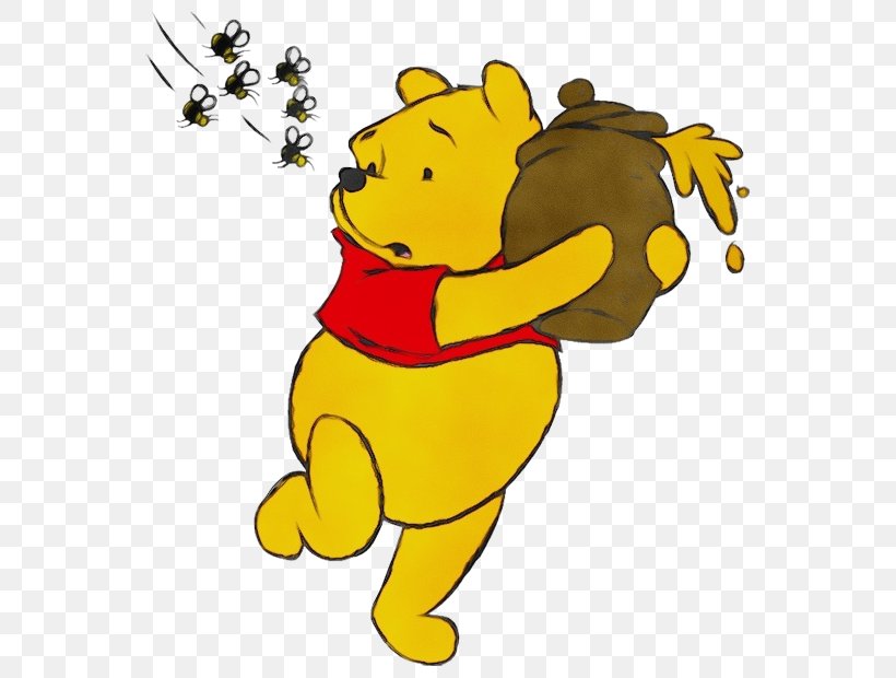 Winnie-the-Pooh Clip Art Image Rabbit Illustration, PNG, 576x620px, Winniethepooh, Animated Cartoon, Animation, Cartoon, Drawing Download Free
