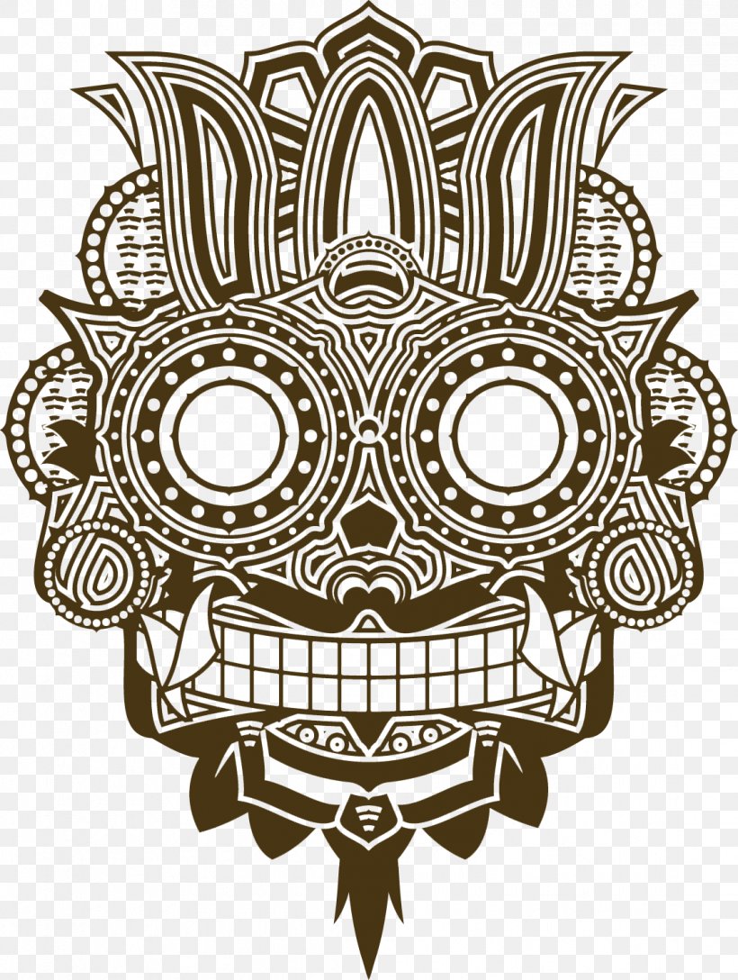 Bali T-shirt Barong Mask Art, PNG, 1116x1481px, Bali, Art, Balinese People, Barong, Barong Bali Download Free