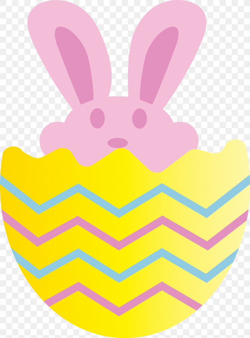 Bunny In Egg Happy Easter Day, PNG, 2218x3000px, Bunny In Egg, Easter Bunny, Food, Happy Easter Day, Pink Download Free