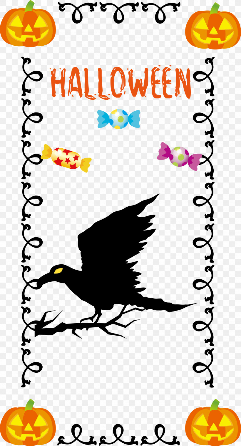 Happy Halloween Halloween, PNG, 1623x3000px, Happy Halloween, Beak, Birds, Flower, Gujarat Download Free