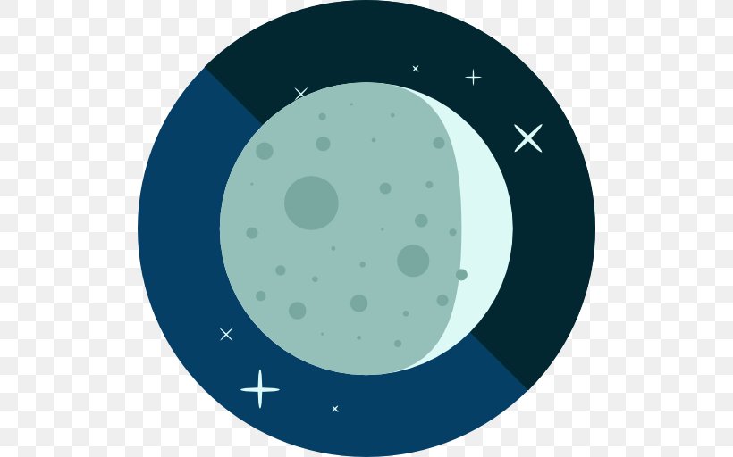 Lunar Phase Eerste Kwartier Astronomy, PNG, 512x512px, Lunar Phase, Aqua, Astronomical Symbols, Astronomy, Blue Download Free