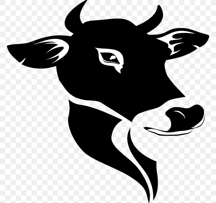 Clip Art Taurine Cattle Baka Cow Vector Graphics, PNG, 768x768px, Taurine Cattle, Artwork, Baka, Black, Black And White Download Free
