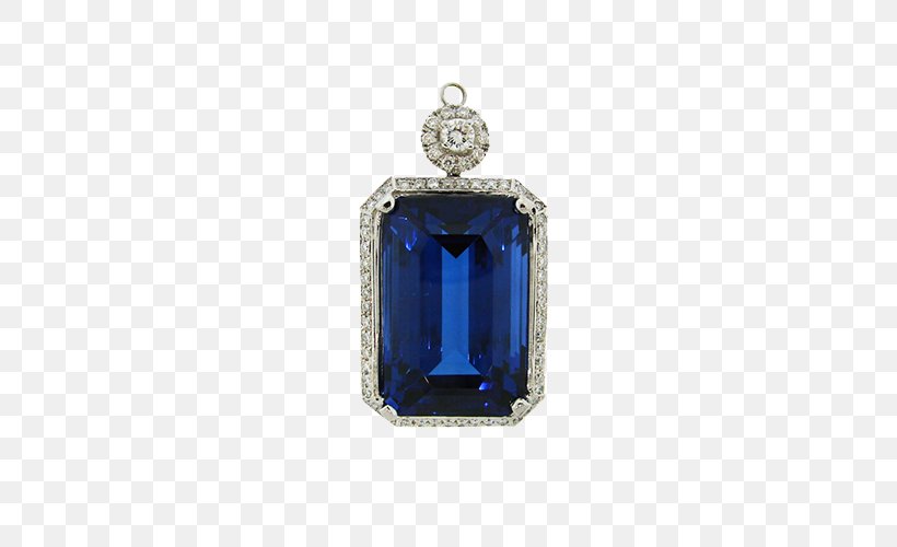 Sapphire Jewellery Pendant Diamond Earring, PNG, 500x500px, Sapphire, Bitxi, Blue, Brilliant, Carat Download Free