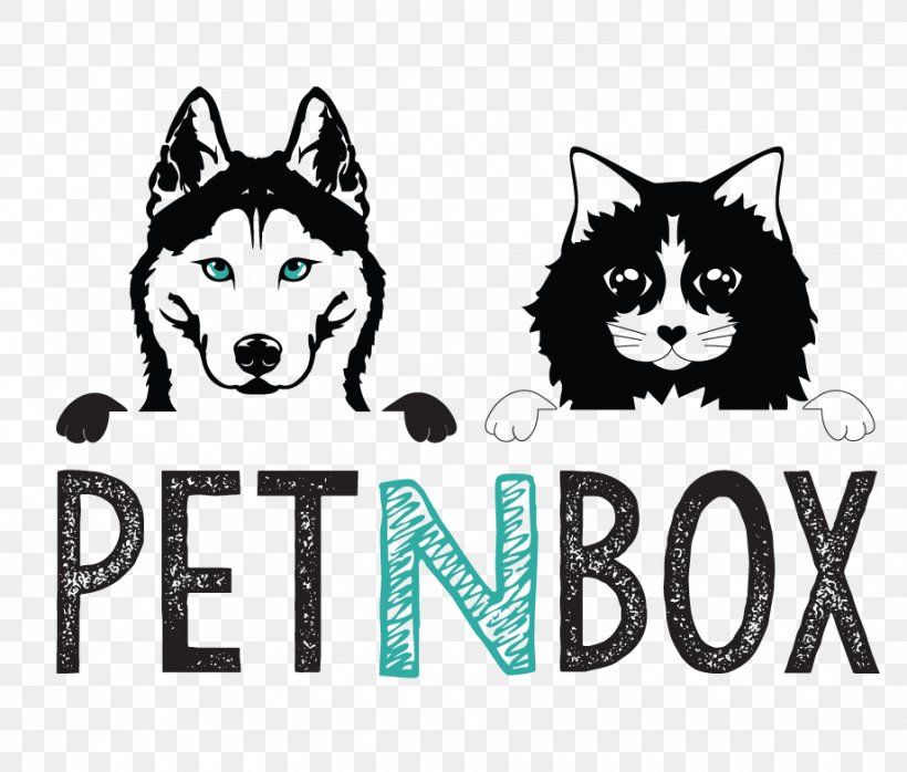 Siberian Husky Cat Gift Pet Box, PNG, 920x784px, Siberian Husky, Animal, Artwork, Black And White, Box Download Free