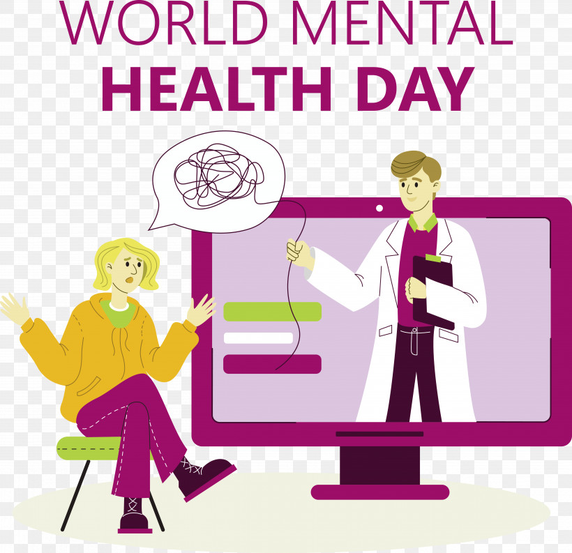 World Mental Health Day, PNG, 4982x4819px, World Mental Health Day, Mental Health, World Mental Health Day Poster Download Free