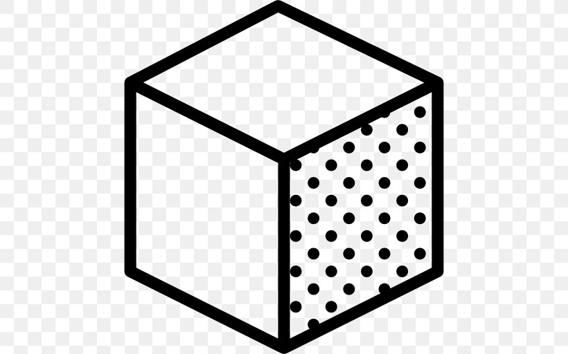 Cube Geometry Shape Square, PNG, 512x512px, Cube, Area, Black, Black And White, Geometry Download Free