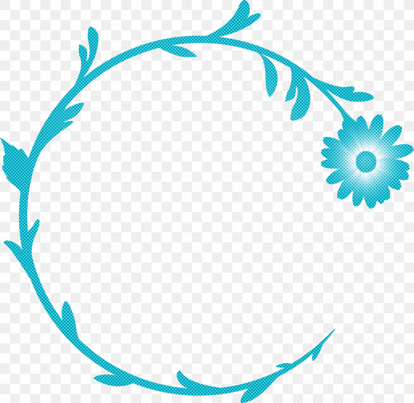 Decoration Frame Floral Frame Flower Frame, PNG, 2999x2920px, Decoration Frame, Aqua, Circle, Floral Frame, Flower Frame Download Free