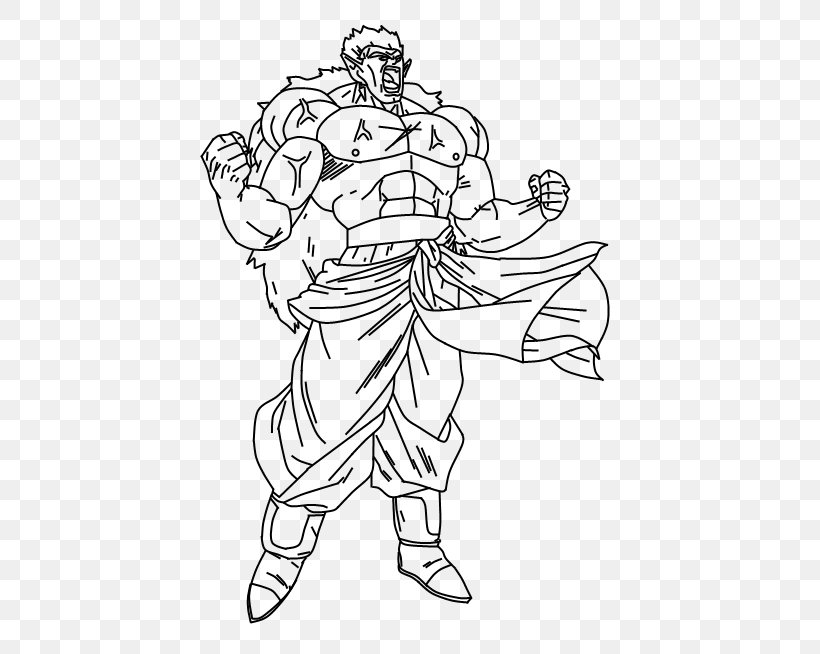 Line Art Bojack Cell Drawing Dragon Ball, PNG, 447x654px, Line Art, Arm, Art, Artwork, Black And White Download Free