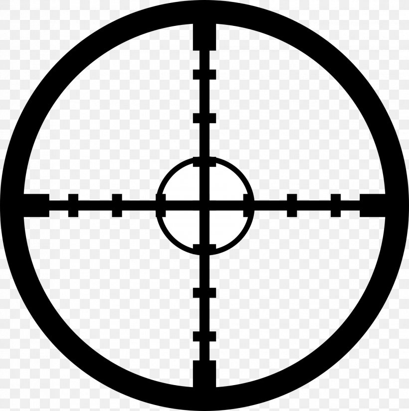 Reticle Telescopic Sight Clip Art, PNG, 1907x1920px, Reticle, Black And White, Firearm, Icon, Pattern Download Free