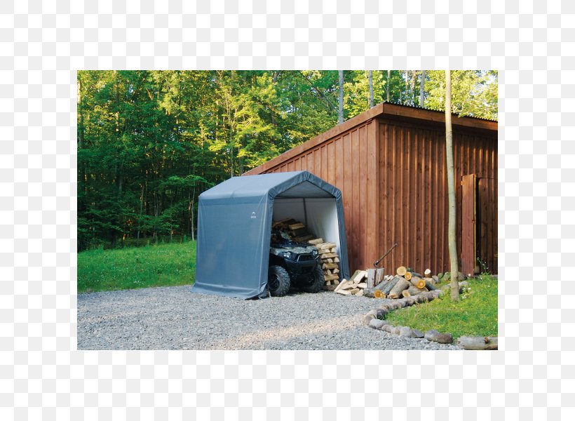 ShelterLogic Shed-in-a-Box Garden Carport Garage, PNG, 600x600px, Shelterlogic Shedinabox, Back Garden, Building, Canopy, Carport Download Free
