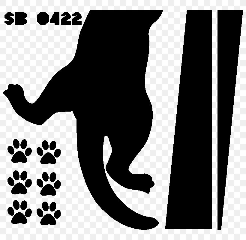 Black Cat Black Cat Paw Sticker, PNG, 800x800px, Cat, Animal, Bear, Black, Black And White Download Free
