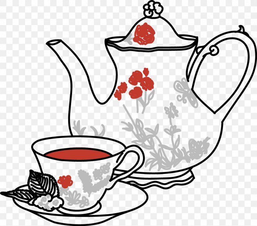 Teapot Coffee Masala Chai Toast, PNG, 1138x1001px, Tea, Artwork, Black And White, Black Tea, Coffee Download Free