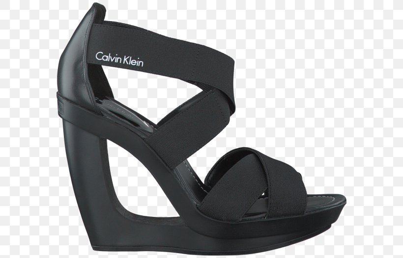 Wedge Calvin Klein Sandal Shoe Einlegesohle, PNG, 600x526px, Wedge, Black, Calvin Klein, Clothing, Color Download Free