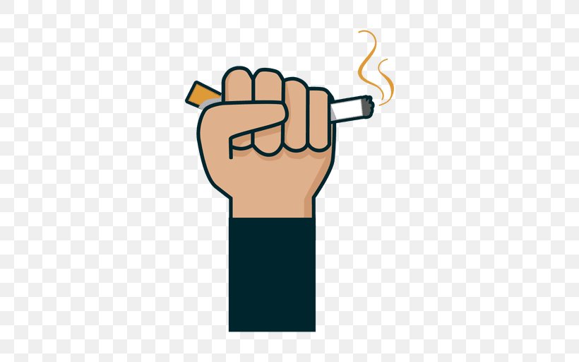 Cigarette Tobacco Clip Art, PNG, 512x512px, Cigarette, Arm, Cigar, Finger, Hand Download Free