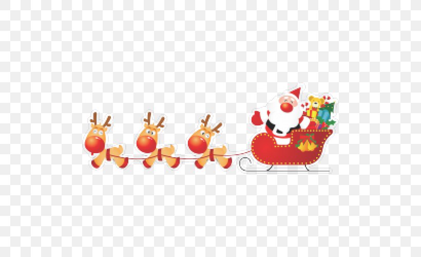Santa Claus's Reindeer Santa Claus's Reindeer Ded Moroz Rudolph, PNG, 500x500px, Santa Claus, Christmas, Christmas Ornament, Ded Moroz, Deer Download Free