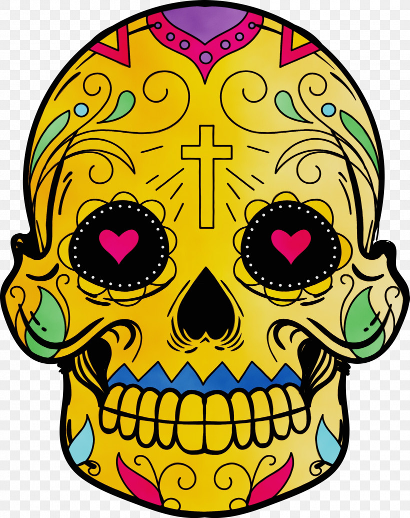 Skeleton Cuteness Head Gratis Service, PNG, 2376x3000px, Calavera, Calaveras, Cuteness, Day Of The Dead, Gratis Download Free