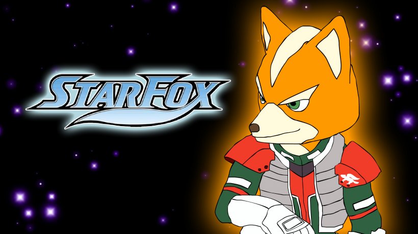 Star Fox Fox McCloud Art Video Game, PNG, 2500x1405px, Watercolor, Cartoon, Flower, Frame, Heart Download Free