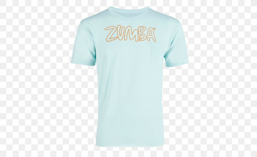 T-shirt Neck Collar Sleeve, PNG, 500x500px, Tshirt, Active Shirt, Aqua, Blue, Clothing Download Free