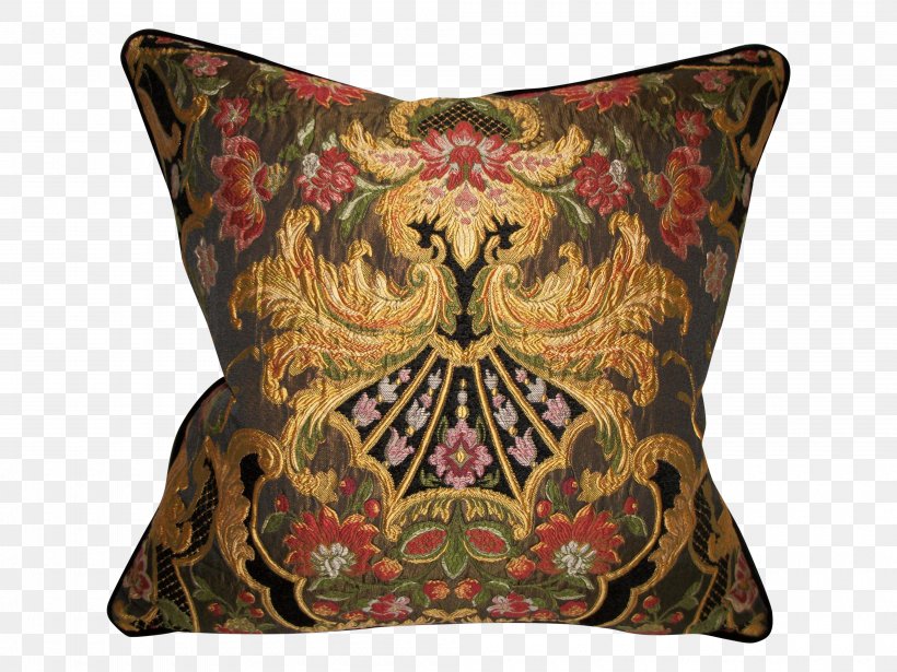 Throw Pillows Cushion Chenille Fabric Textile, PNG, 4000x3000px, Pillow, Aubusson, Aubusson Tapestry, Chenille Fabric, Cushion Download Free