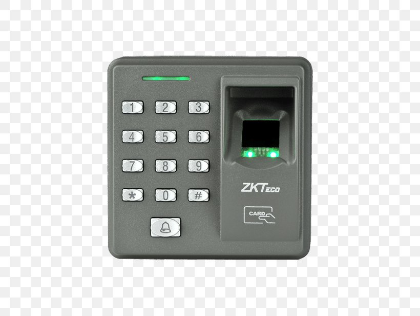 Access Control Zkteco Biometrics Fingerprint Time And Attendance, PNG, 616x616px, Access Control, Algorithm, Biometrics, Bmw X7, Card Reader Download Free