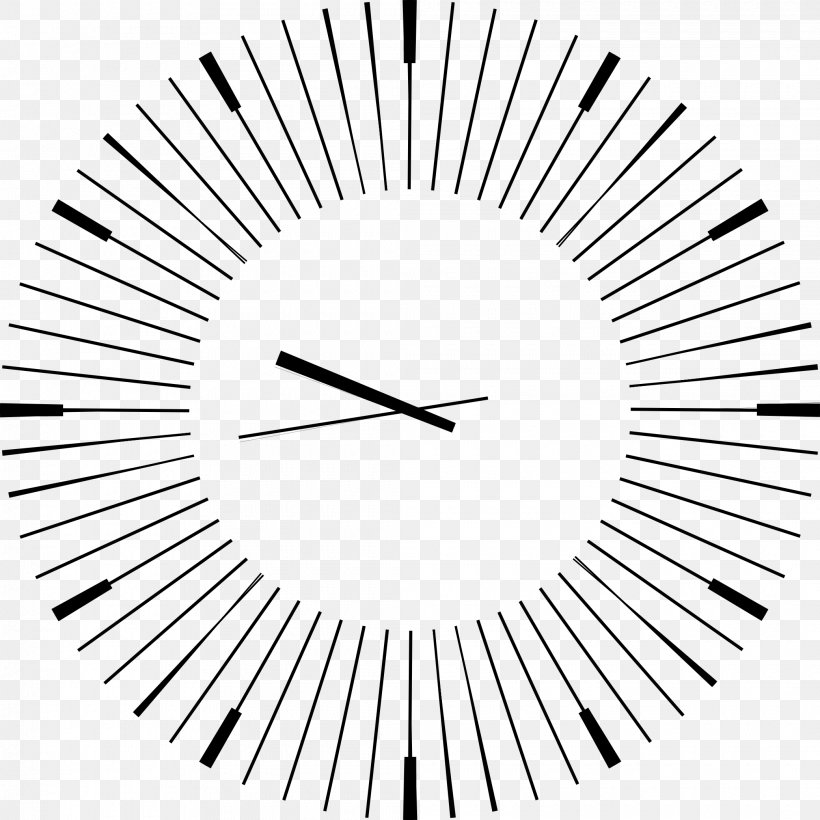 Digital Clock Alarm Clocks Clip Art, PNG, 2080x2080px, Clock, Alarm Clocks, Analog Watch, Area, Black And White Download Free