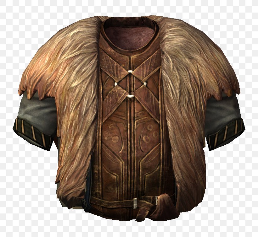 The Elder Scrolls V: Skyrim – Dragonborn Leather Jacket Caller's Bane Fallout 3 Clothing, PNG, 755x755px, Elder Scrolls V Skyrim Dragonborn, Cloak, Clothing, Curse, Elder Scrolls Download Free