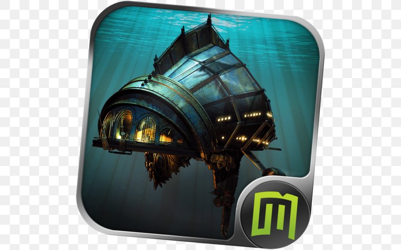Captain Nemo Nautilus Video Games Return To Mysterious Island Roll Ball Puzzle, PNG, 512x512px, Captain Nemo, Apple, Games, Jules Verne, Myst Download Free