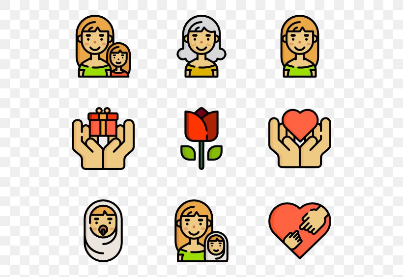 Mother's Day Computer Icons Family Clip Art, PNG, 600x564px, Mother S Day, Area, Cartoon, Communication, Conversation Download Free