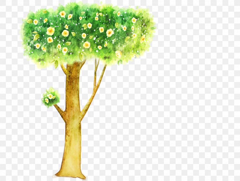 Cartoon Poster Illustration, PNG, 1865x1406px, Fukei, Architecture, Branch, Cartoon, Flora Download Free