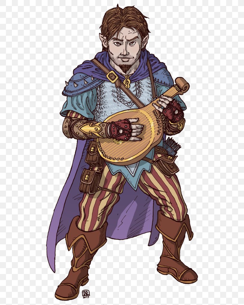 Dungeons & Dragons Pathfinder Roleplaying Game Bard D20 System Halfling, PNG, 545x1024px, Dungeons Dragons, Art, Bard, Costume Design, D20 System Download Free