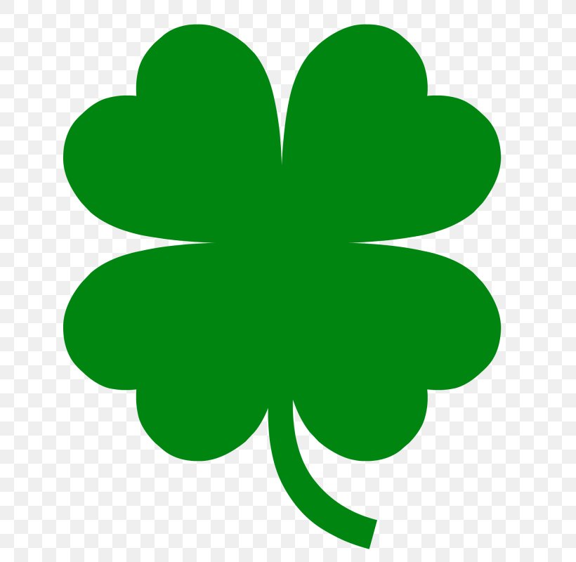 Four-leaf Clover Luck Clip Art, PNG, 800x800px, Fourleaf Clover, Clover, Depositphotos, Flower, Flowering Plant Download Free