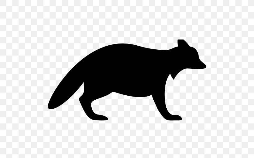 Raccoon Silhouette Crows, PNG, 512x512px, Raccoon, Animal, Black, Black And White, Carnivoran Download Free