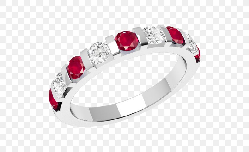 Ruby Ring Diamond Sapphire Brilliant, PNG, 500x500px, Ruby, Brilliant, Diamond, Diamond Cut, Emerald Download Free