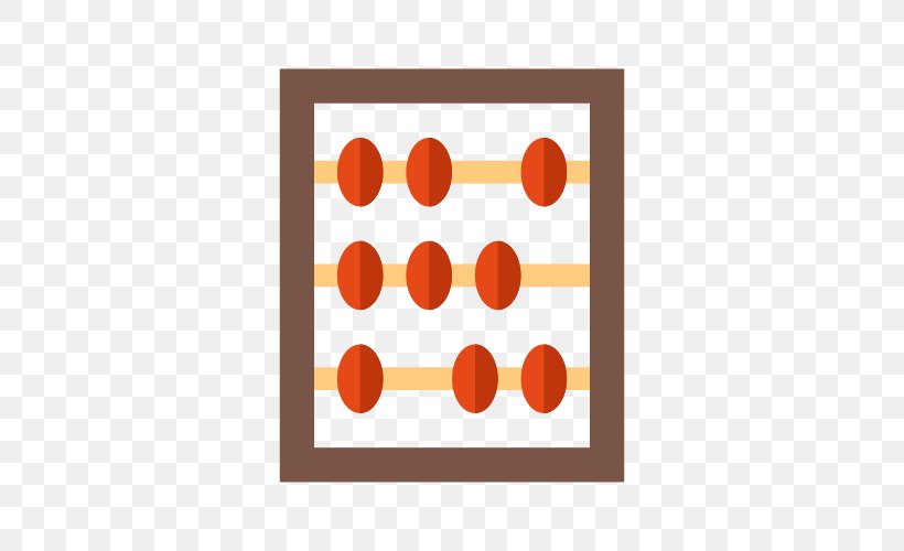 Abacus Icon Design, PNG, 500x500px, Abacus, Area, Computer Software, Icon Design, Orange Download Free