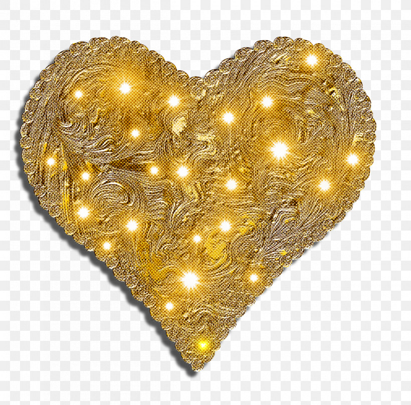 Heart Gold Gold Yellow Metal, PNG, 1200x1183px, Heart, Brass, Glitter, Gold, Metal Download Free