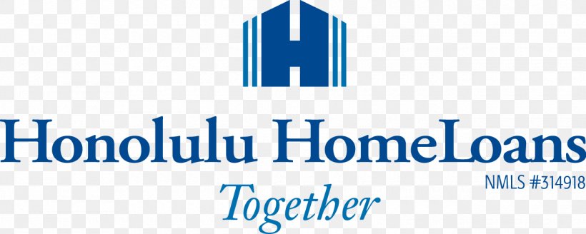 Logo Honolulu HomeLoans Organization Brand, PNG, 1320x529px, Logo, Area, Blue, Brand, Diagram Download Free