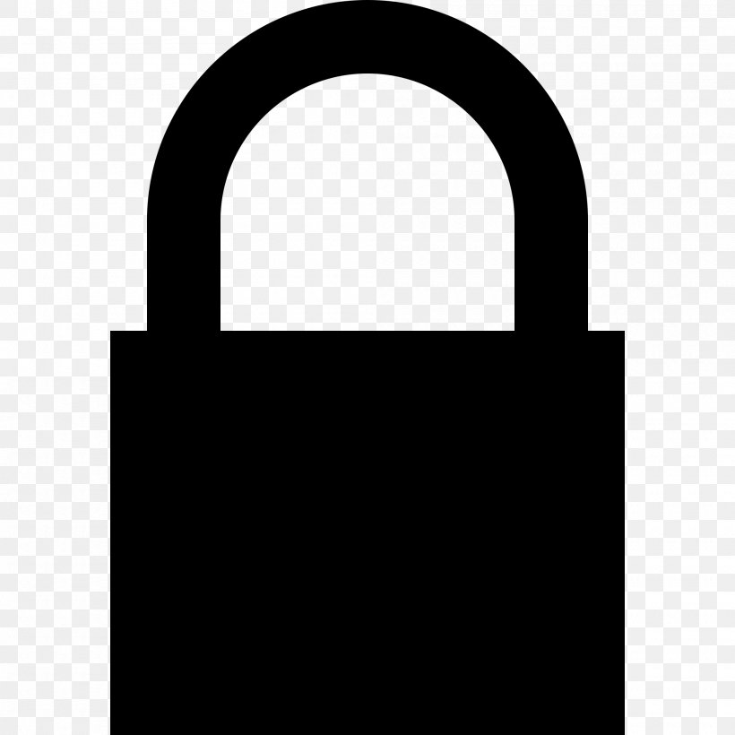 Padlock, PNG, 2000x2000px, Padlock, Alarm Clocks, Black And White, Electronic Lock, Hardware Accessory Download Free