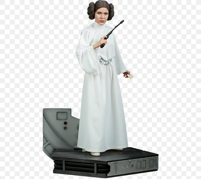 Carrie Fisher Leia Organa Star Wars Sideshow Collectibles Action & Toy Figures, PNG, 480x732px, Carrie Fisher, Action Toy Figures, Costume, Death Star, Empire Strikes Back Download Free