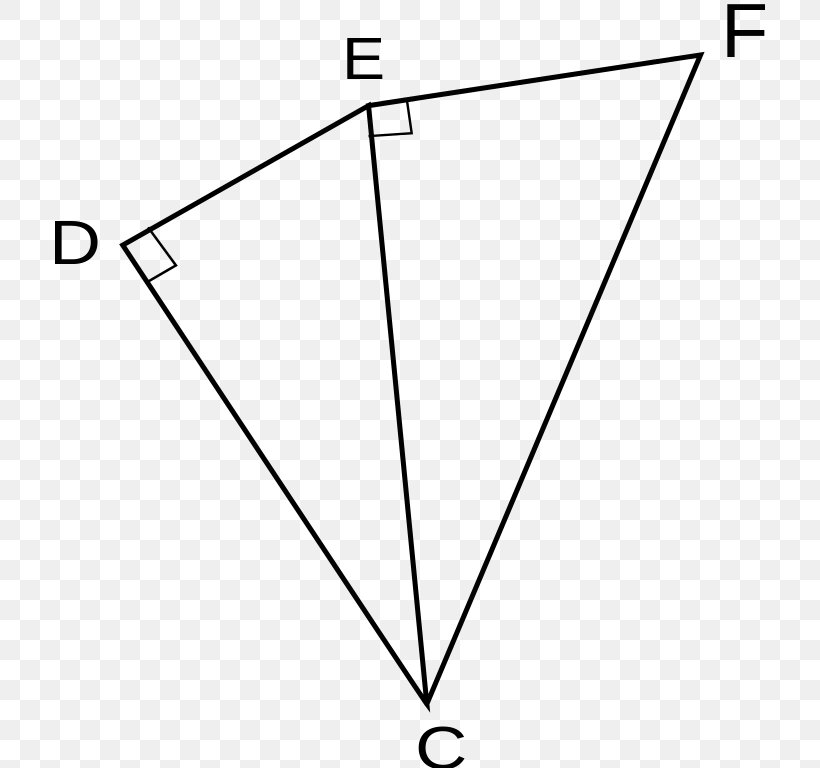 Right Triangle Trigonometry Cathetus, PNG, 710x768px, Triangle, Area, Black And White, Cathetus, Centimeter Download Free
