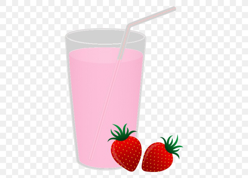 Strawberry Juice Smoothie Milkshake Non-alcoholic Drink, PNG, 432x590px, Strawberry, Berry, Drink, Flavored Milk, Food Download Free