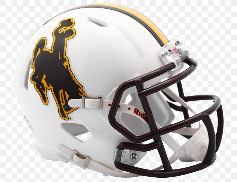 Wyoming Cowboys Football New York Jets American Football Helmets Riddell, PNG, 750x630px, Wyoming Cowboys Football, American Football, American Football Helmets, Baseball Equipment, Bicycle Clothing Download Free