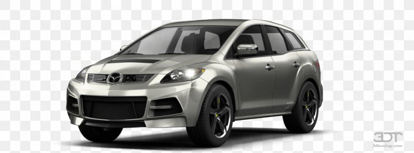 Mazda CX-7 Compact Car City Car Mid-size Car, PNG, 1004x373px, Mazda Cx7, Alloy Wheel, Auto Part, Automotive Design, Automotive Exterior Download Free
