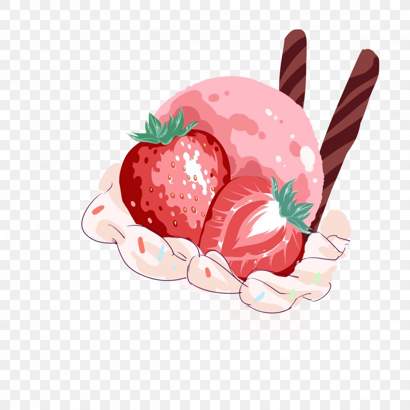Strawberry Diet Food Superfood Vegetable, PNG, 2480x2480px, Watercolor, Cartoon, Flower, Frame, Heart Download Free