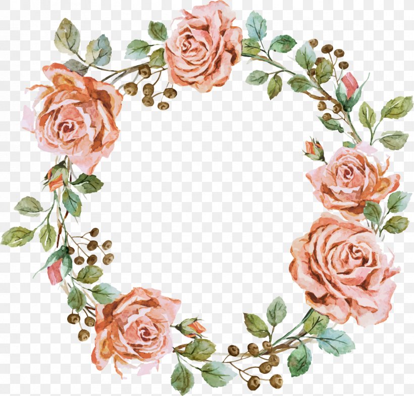 Wreath Flower Stock Photography, PNG, 1214x1161px, Wreath, Art, Cut Flowers, Decor, Drawing Download Free