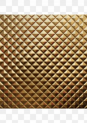 Kui-shaped Gold Background - Chair Couch Leather Textile Wallpaper PNG